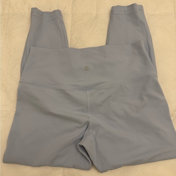 LuLuLemon Align HR Pant 25”  Size 14  Pastel Blue - Picture 9 of 10